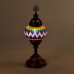 Authentic Single Roller Table Lamp Mosaic